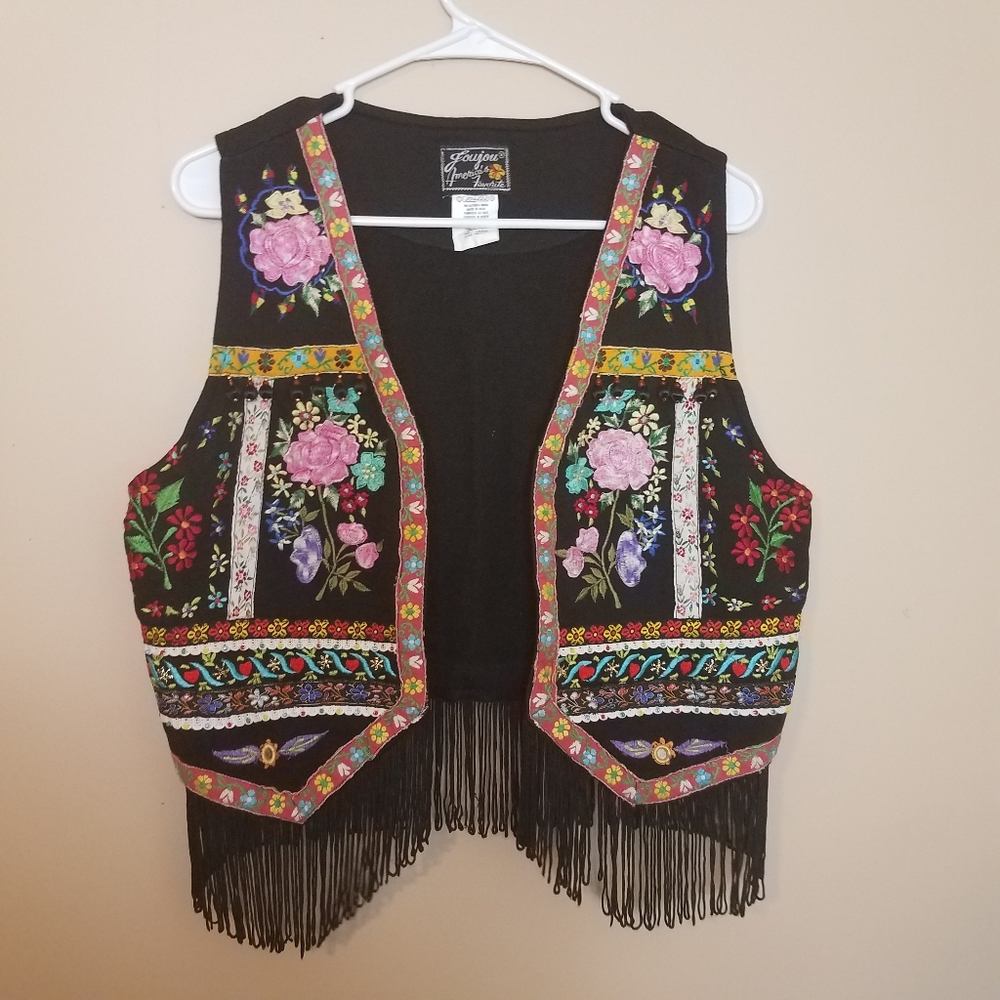 Vintage Embroidered Vest